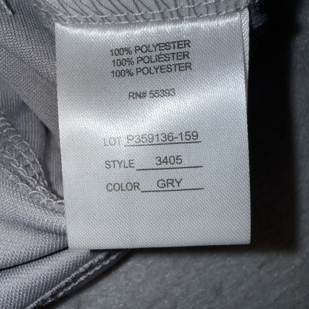 Vansport Mens Mississippi State Bulldogs Quarter Zip Pullover Gray Size MD 3405 - Picture 4 of 9